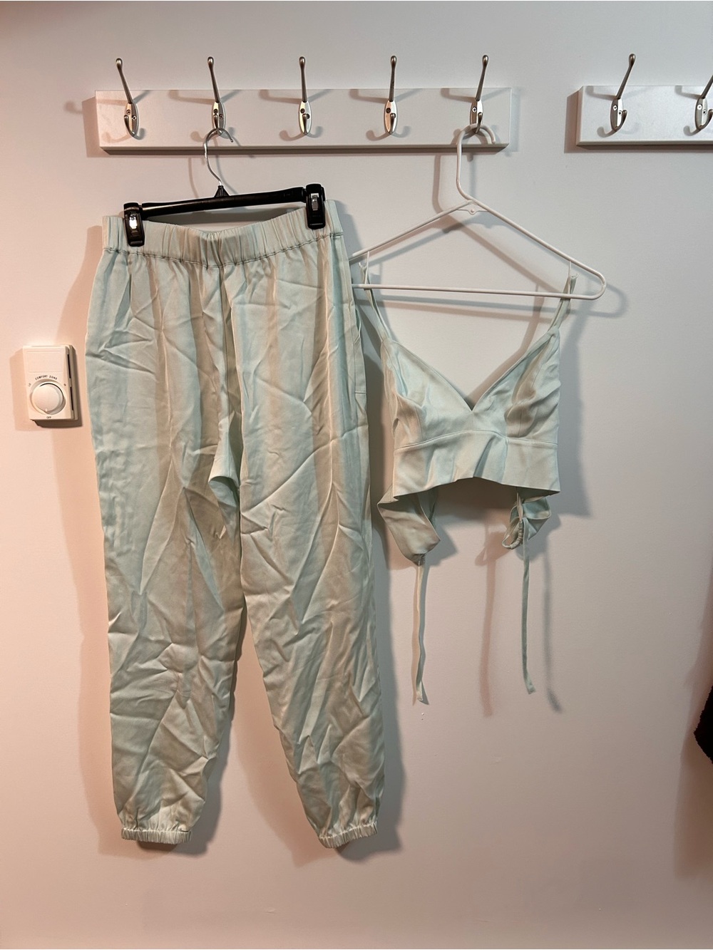 Guess by Marciano Mint Green Satin Top